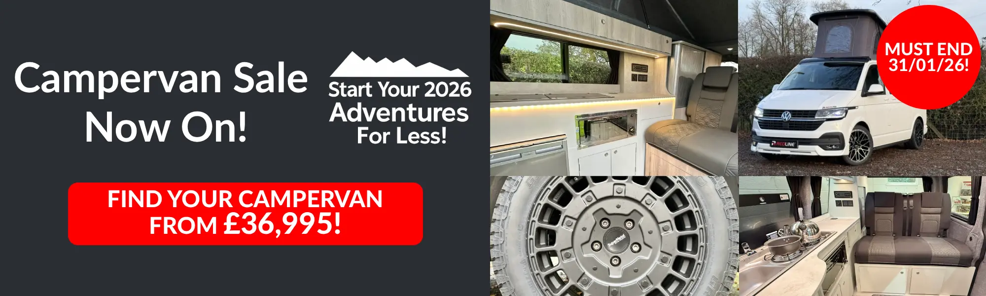 Start Your 2026 Adventures For Less - Redline Campers Start Your 2026 Adventures For Less - Redline Campers