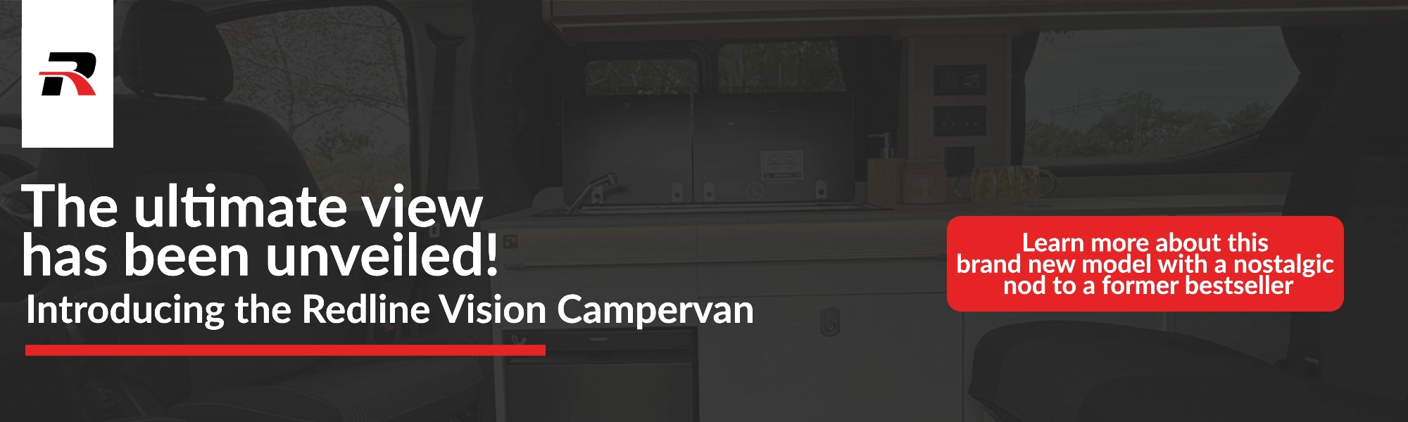 The ultimate view has been unveiled - introducing the Redline Vision campervan The ultimate view has been unveiled - introducing the Redline Vision campervan