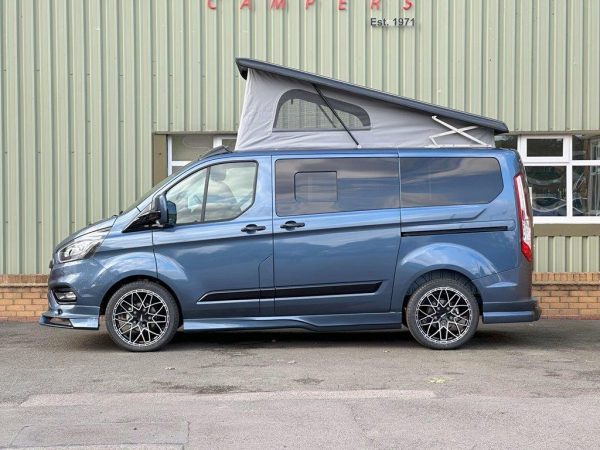NEW FORD CAMPERVAN (SWB) TRANSIT REDLINE CUSTOM RS BLUE METALLIC (2023) - Image 2