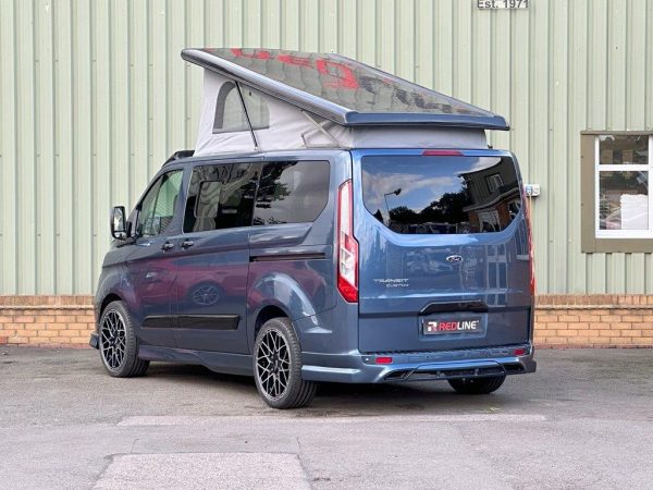 NEW FORD CAMPERVAN (SWB) TRANSIT REDLINE CUSTOM RS BLUE METALLIC (2023) - Image 4