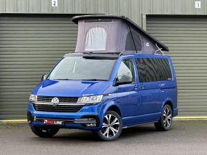Used 2020 VW T6.1 Ravenna Blue SWB Highline Redline Sport Campervan