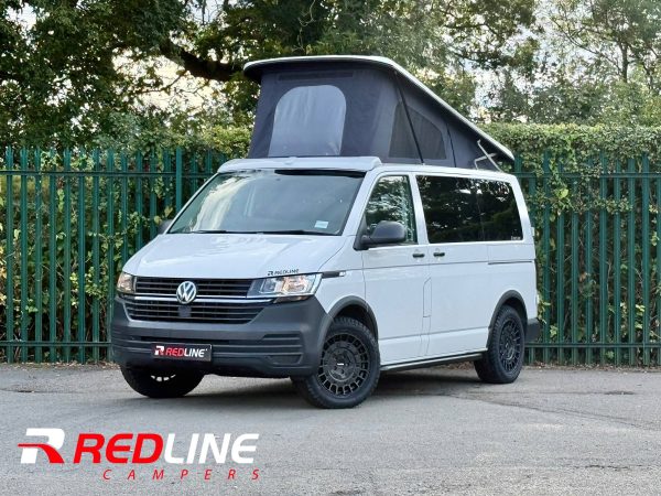 Used 2022 VW T6.1 Redline Classic SWB 150hp Candy white Campervan