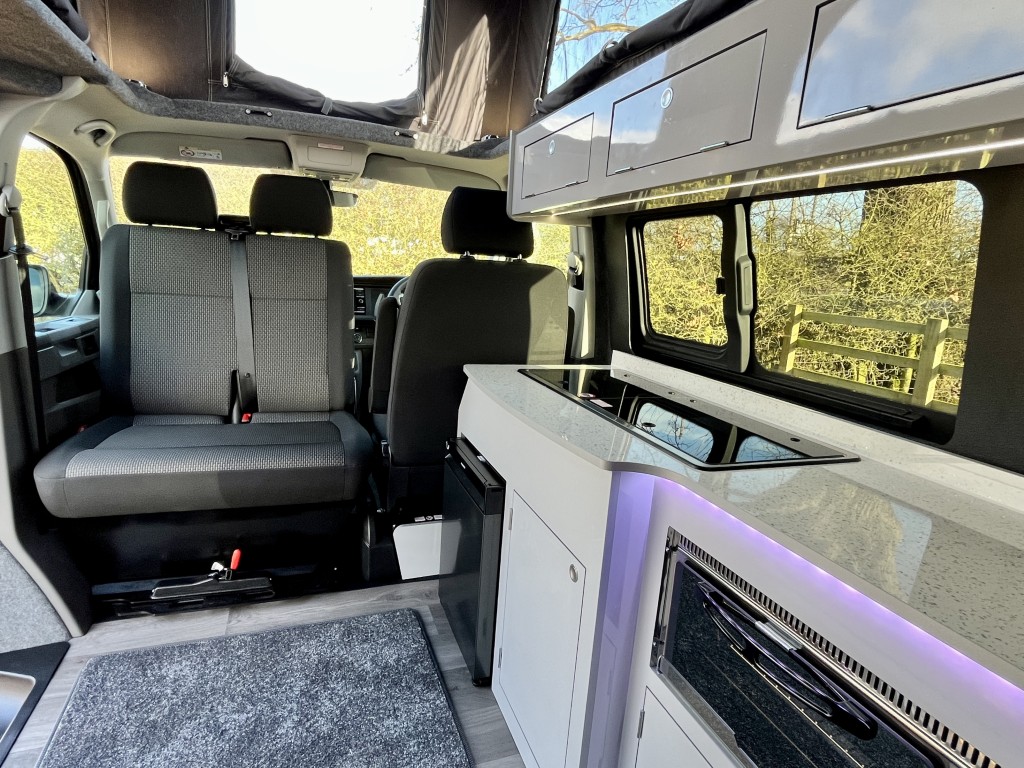 New 2024 VW T6.1 DSG Black Redline Sport+ LWB Campervan - Image 12