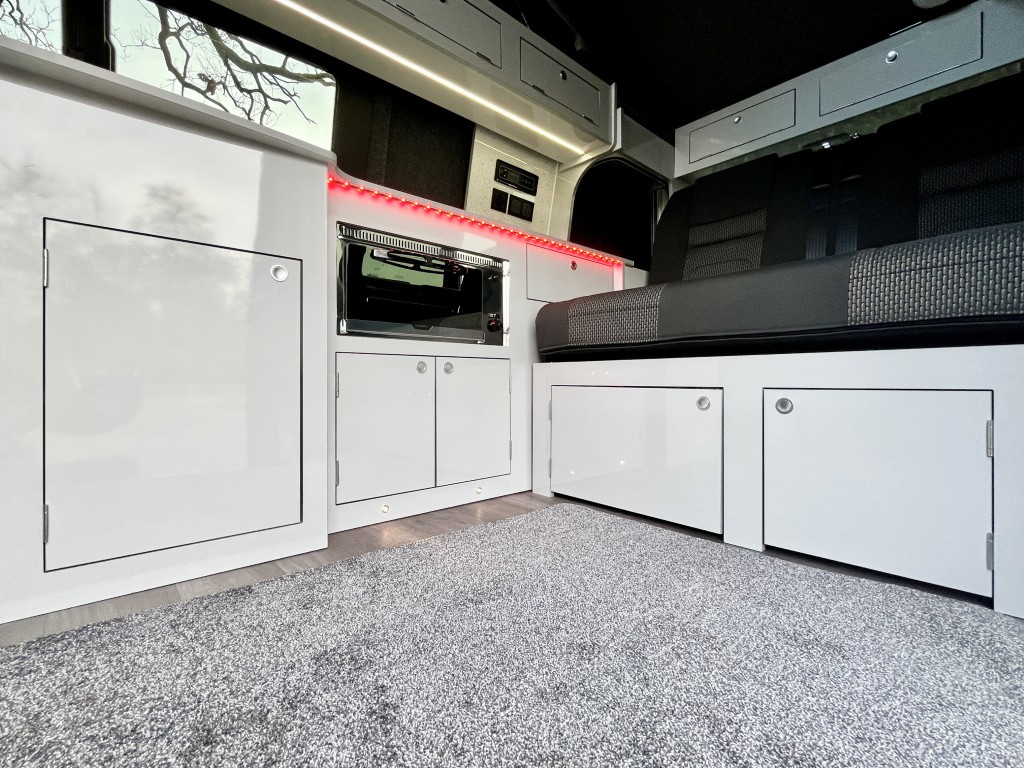 New 2024 VW T6.1 DSG Black Redline Sport+ LWB Campervan - Image 7