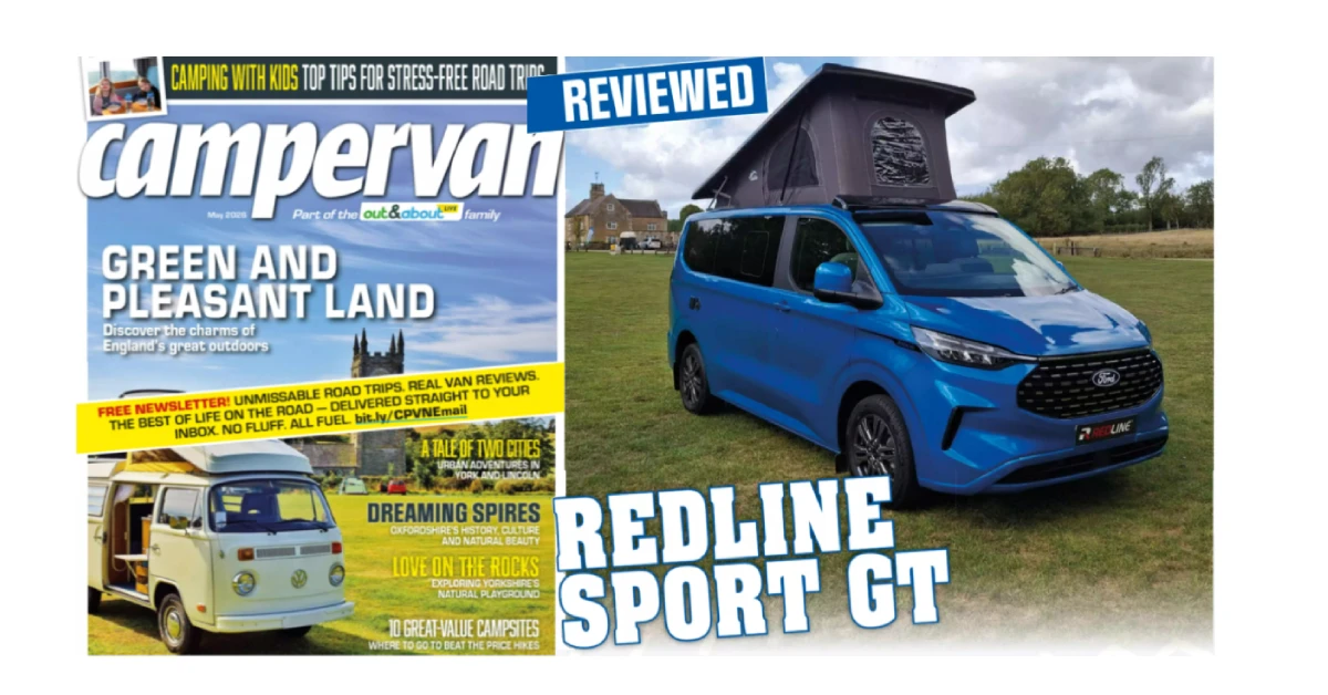 Our Sport GT model reviewed in the latest issue of Campervan magazine!