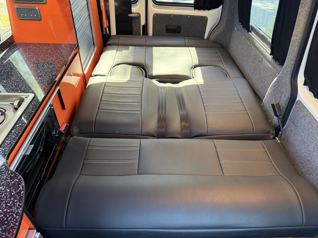 Used 2014 (64) VW T5 Campervan SWB Two Tone White/Orange - Image 5