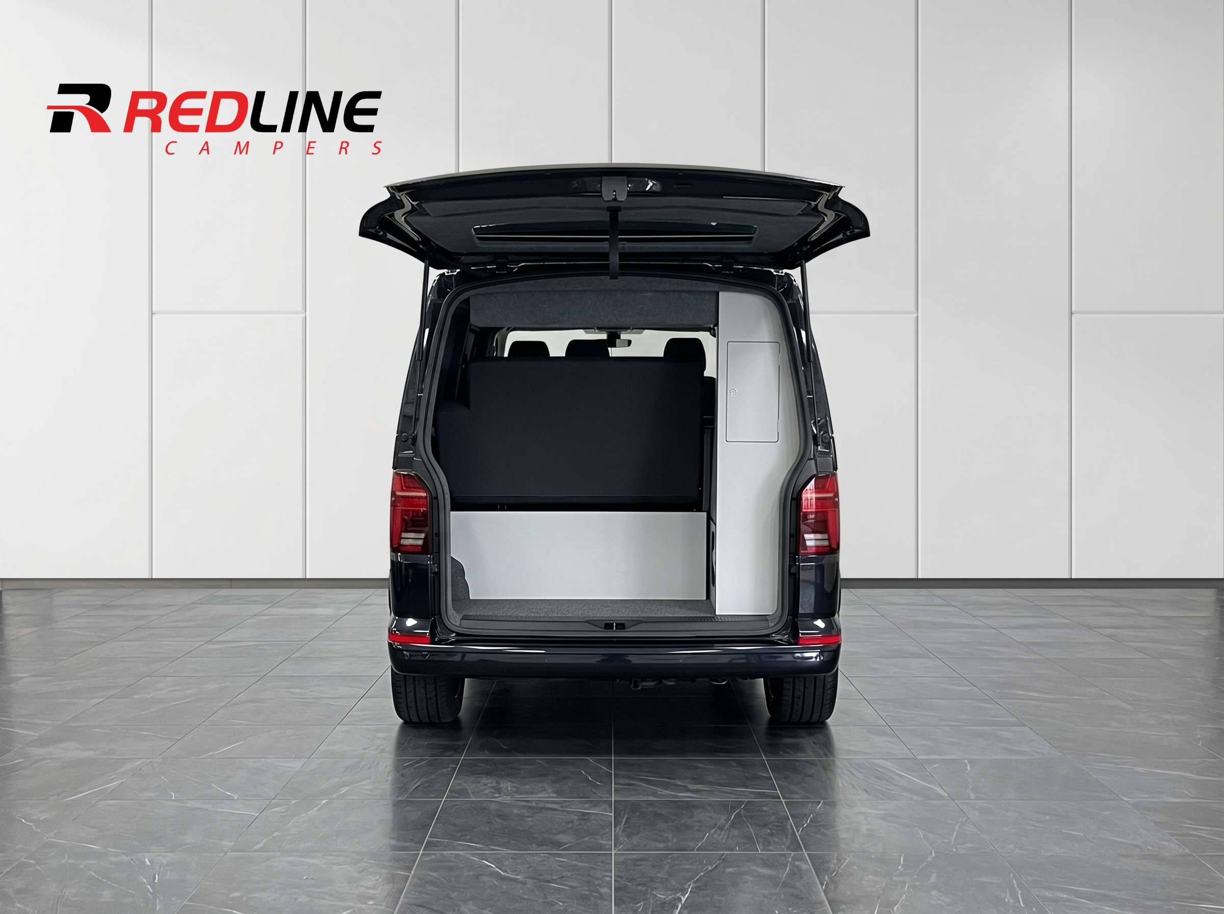 New 2024 VW T6.1 DSG Black Redline Sport+ LWB Campervan - Image 48