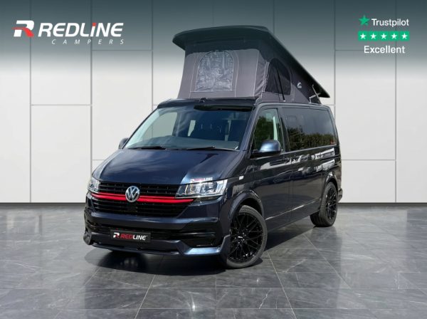 Newly converted 2022(72) VW T6.1 Redline Sport SWB Starlight blue campervan