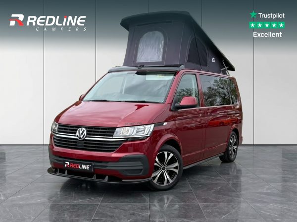 Used 2022(72) VW T6.1 Redline Sport SWB Fortana Red Campervan