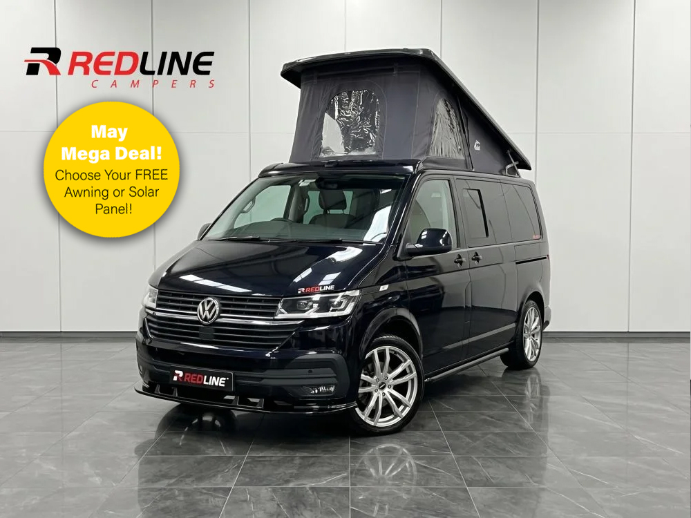 New 2024 VW T6.1 DSG Black Redline Sport+ LWB Campervan