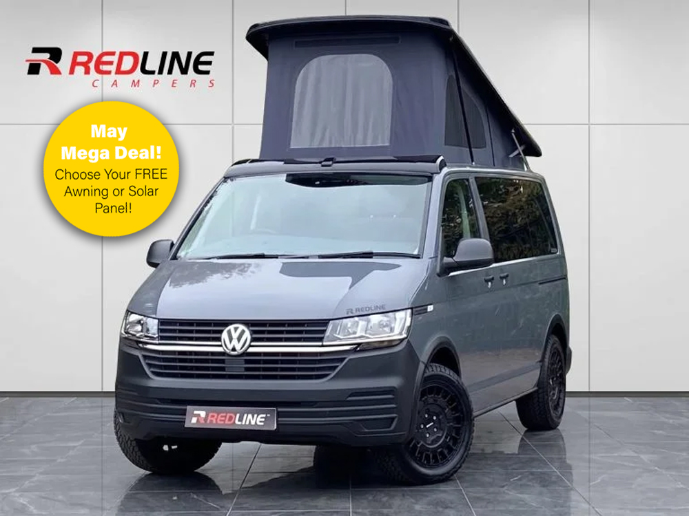 New 2024(74) VW T6.1 Redline Classic SWB Pure Grey Campervan