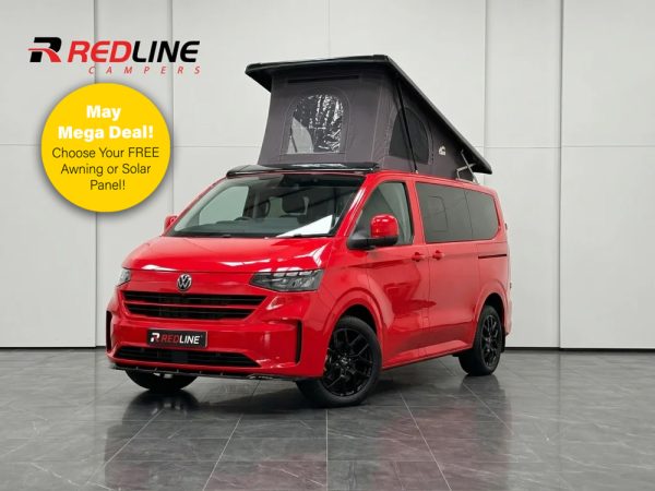 New VW T7 2025(75) Redline Sport GT XS - SWB Intensive Red