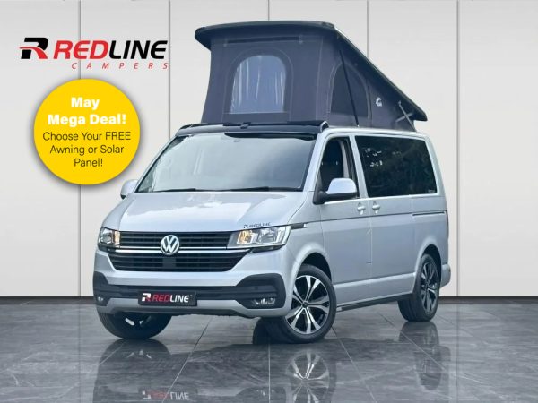 Used VW 2020 (70) T6.1 Redline Sport SWB Reflex Silver Campervan