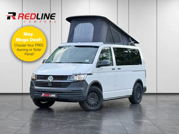 Used 2022 VW T6.1 Redline Classic SWB 150hp Candy White Campervan
