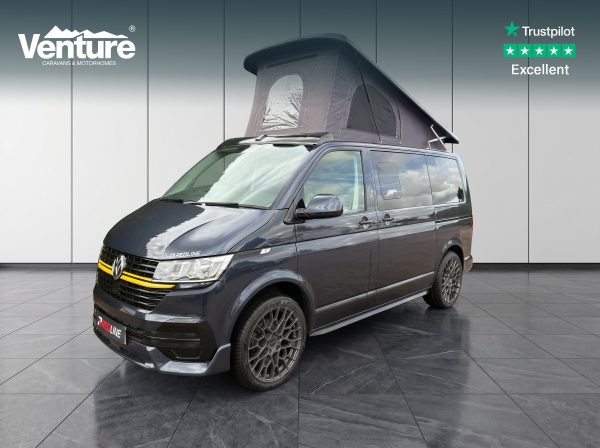 Used 2022 VW T6.1 Starlight Blue SWB Redline Sport XS Campervan