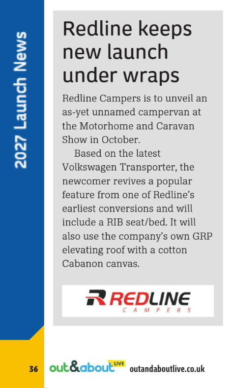 Out & About Live - Essential Guide To Motorhomes & Campervans 2027